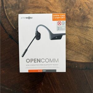 Aftershokz OpenComm Bluetooth Headset